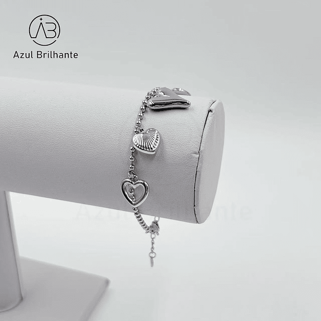 Pulseira de Corações 2