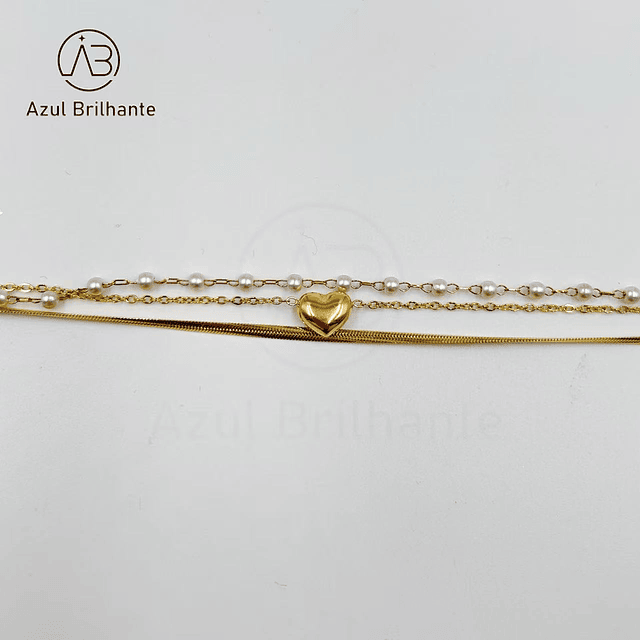 Pulseira de Coração 2