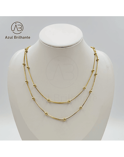 Colar de Duas Camadas