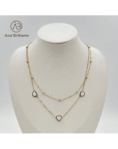 Colar de Corações