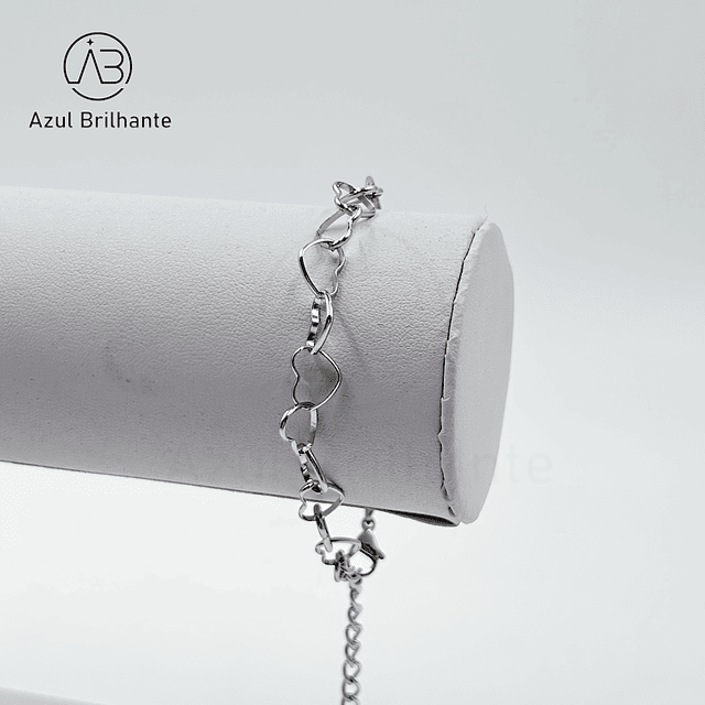 Pulseira de Corações 2