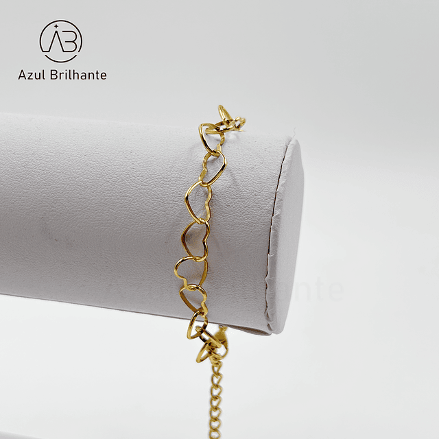 Pulseira de Corações 1