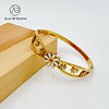 Bangle de Flores- Aço 1