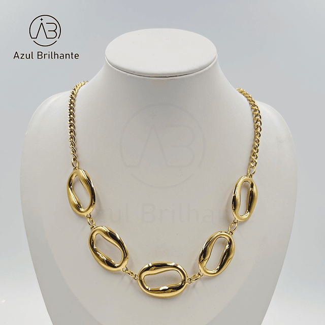 Colar de Pingentes Redondos 1