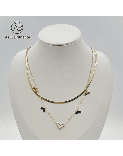 Colar de Corações