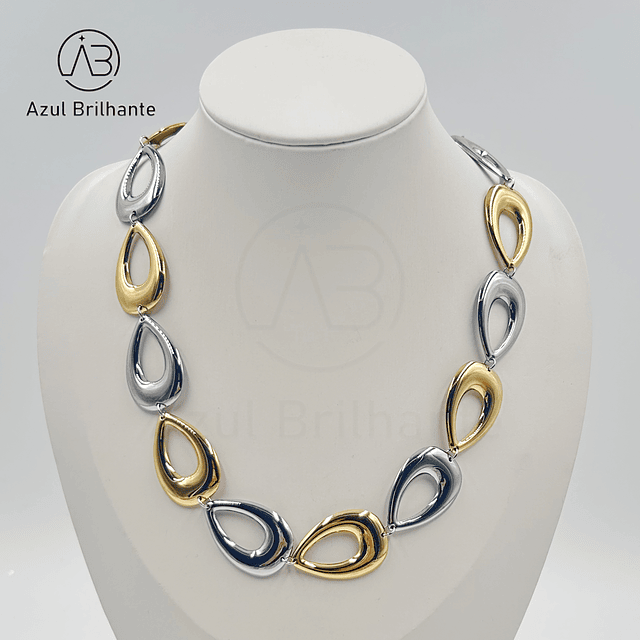 Colar com Pingentes Redondos 1