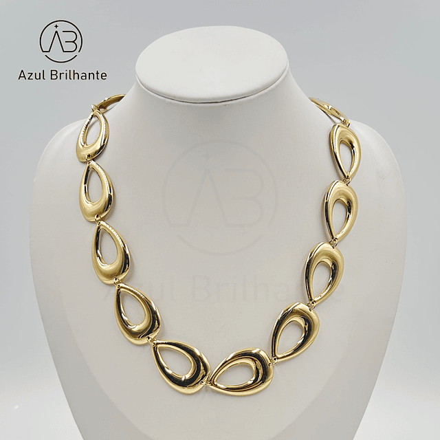 Colar com Pingentes Redondos 2