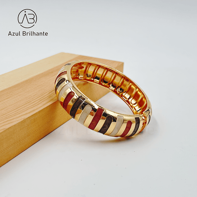 Bangle Colorido- Liga de Metal 6