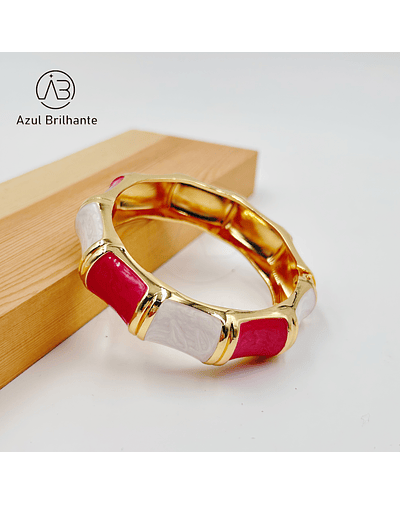 Bangle Colorido- Liga de Metal