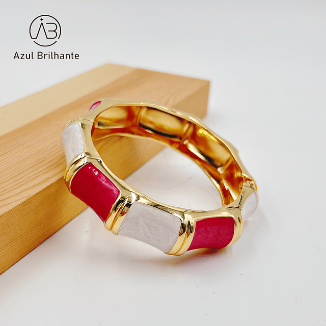 Bangle Colorido- Liga de Metal 1