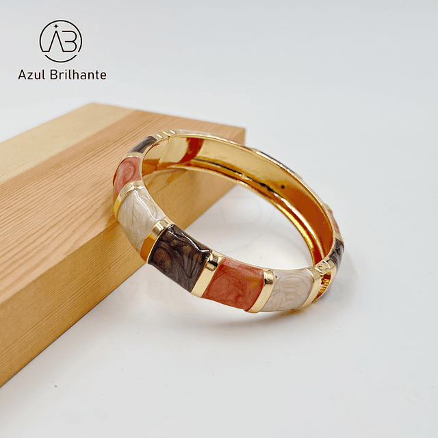 Bangle Colorido- Liga de Metal 1