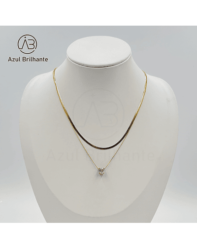 Colar de Duas Camadas