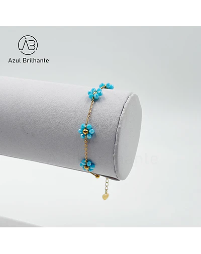 Pulseira de Flores