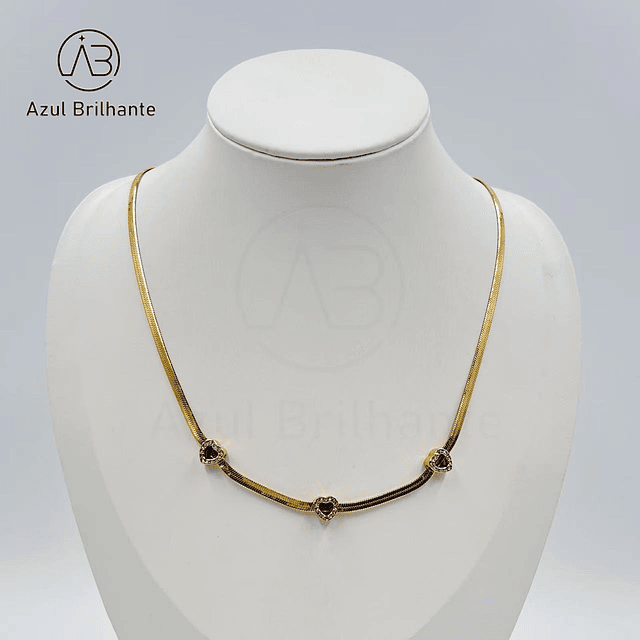 Colar de Corações 1