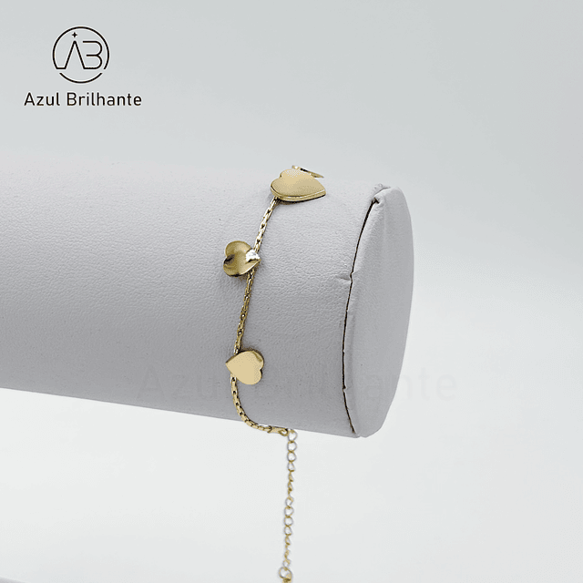 Pulseira de Corações 2