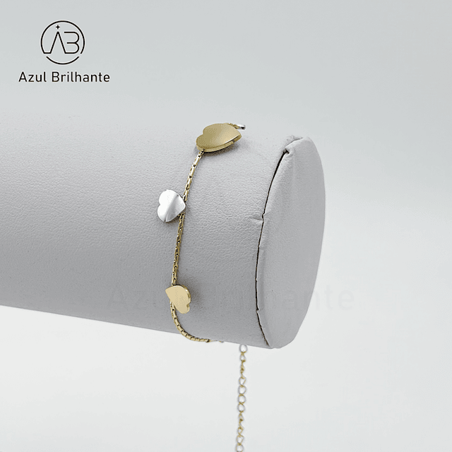 Pulseira de Corações 1