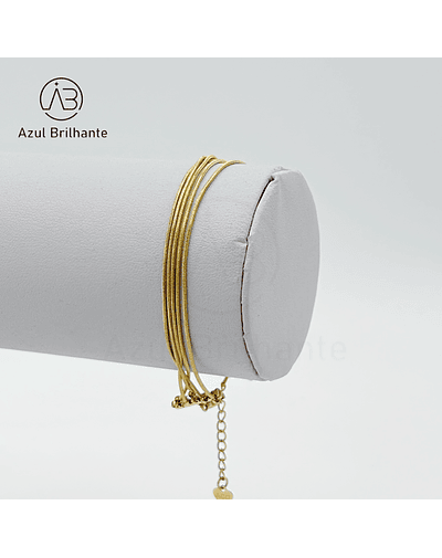 Pulseira com Camadas lisas