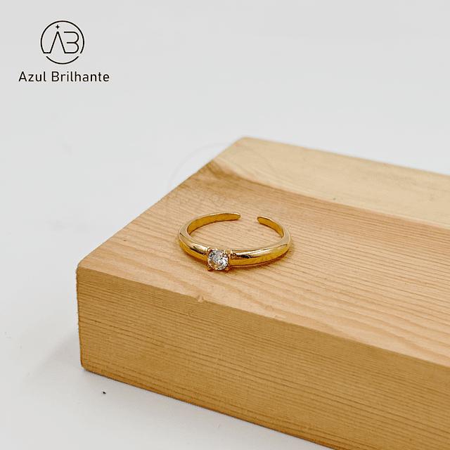 Anel Liso Com Brilho 1