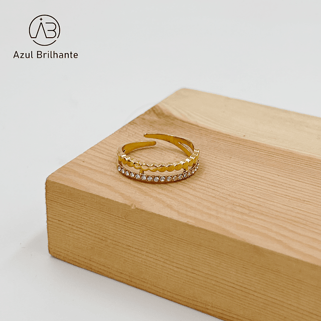 Anel Liso Com Brilho 1