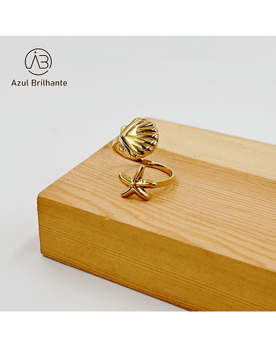 Anel de Tema Marinha