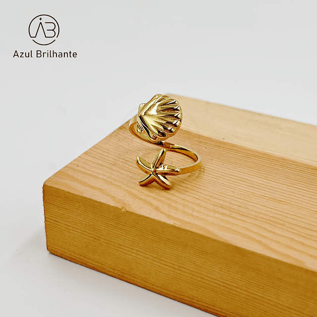 Anel de Tema Marinha