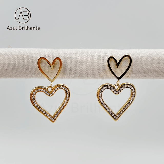 Brincos de Corações 1