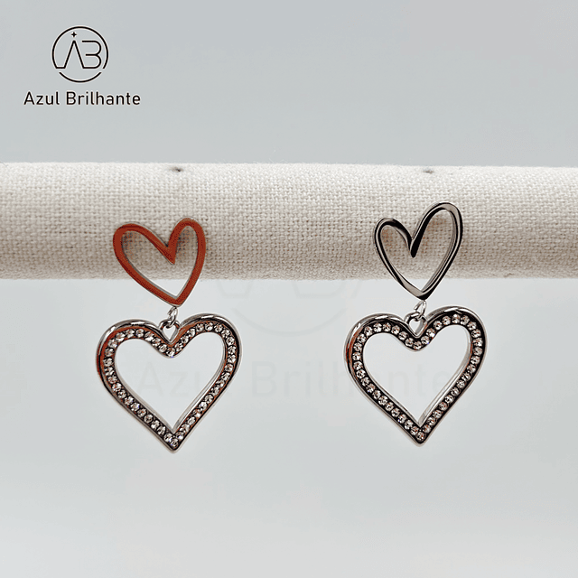 Brincos de Corações 2