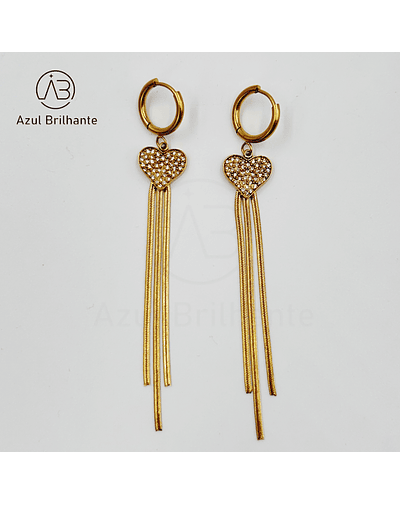 Brincos de Coração 