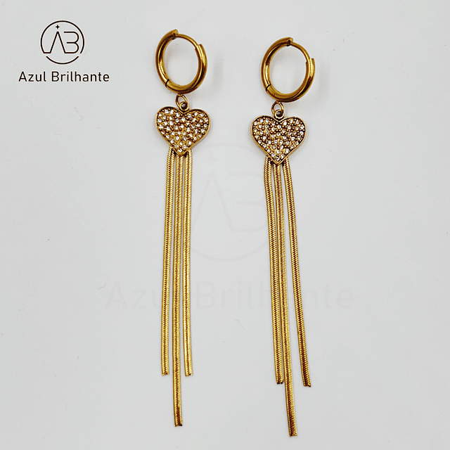 Brincos de Coração  1