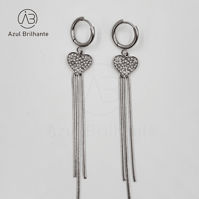 Brincos de Coração  2