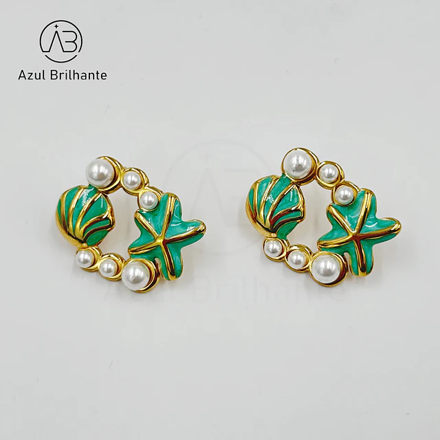Brincos de Tema Marínha 2