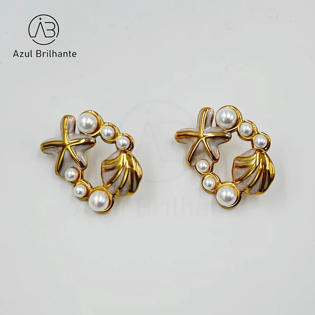 Brincos de Tema Marínha 3