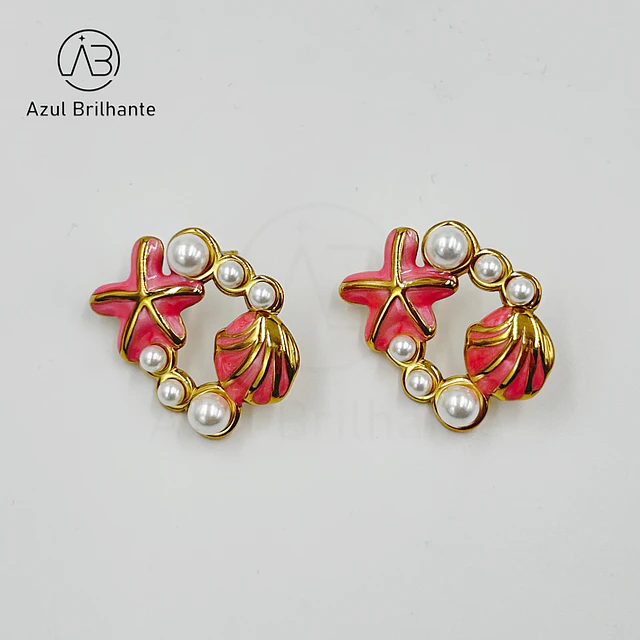 Brincos de Tema Marínha 4