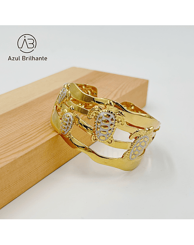 Bangle de Tartaruga- Aço