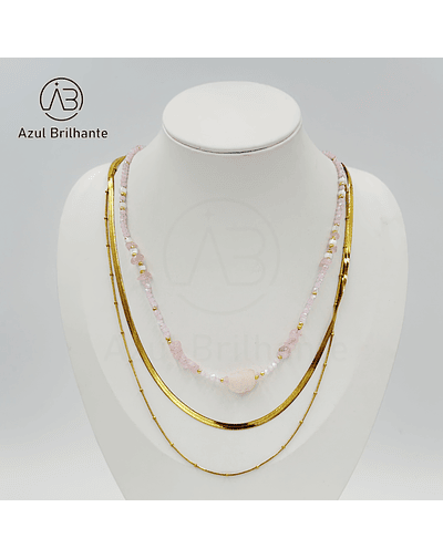 Colar de Três Camada