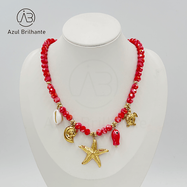 Colar de Tema Marinha  2