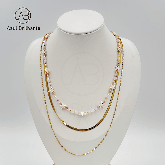 Colar de Três Camadas 2