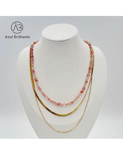 Colar de Três Camadas