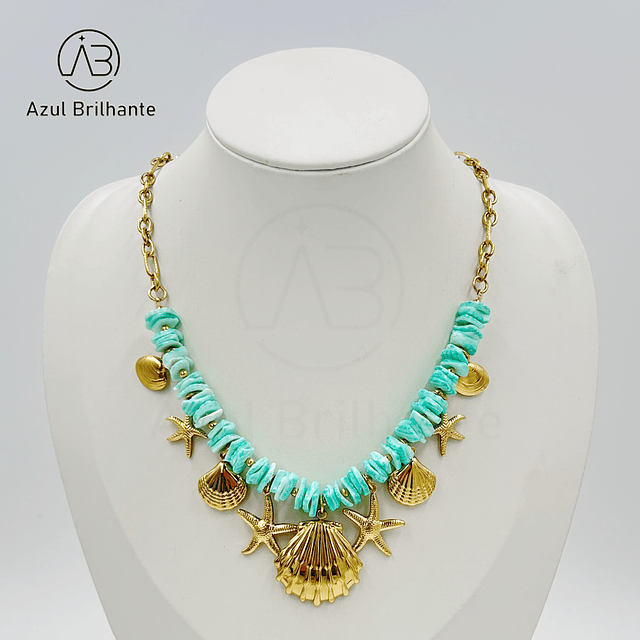 Colar de Tema Marinha  4