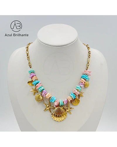 Colar de Tema Marinha 