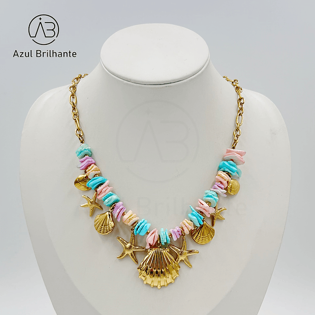 Colar de Tema Marinha  1