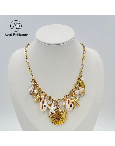 Colar de Tema Marinha 