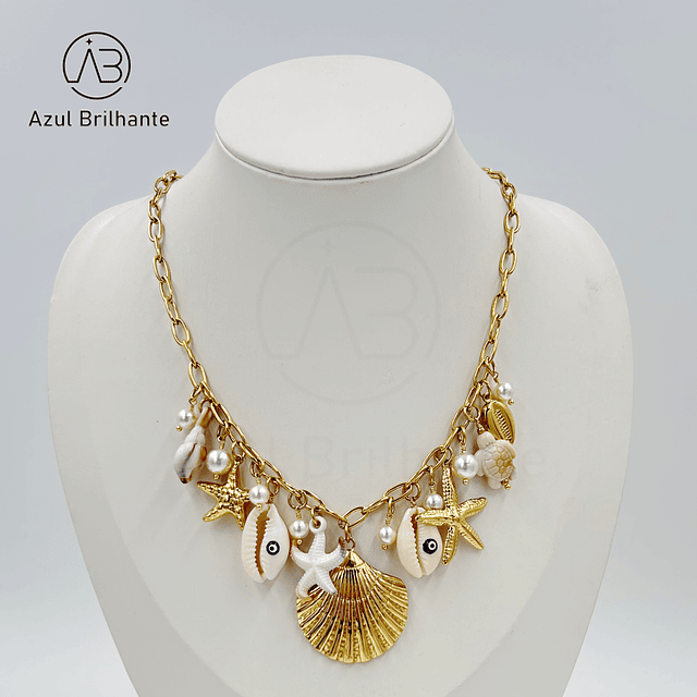 Colar de Tema Marinha  1