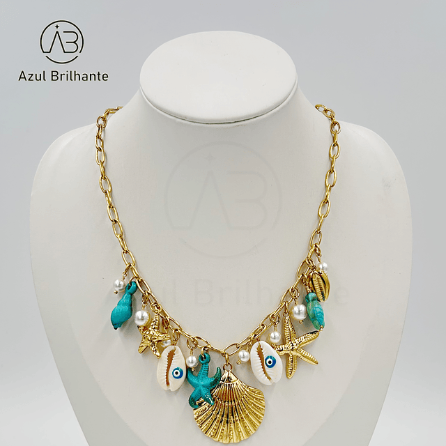 Colar de Tema Marinha  2