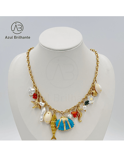 Colar de Tema Marinha 