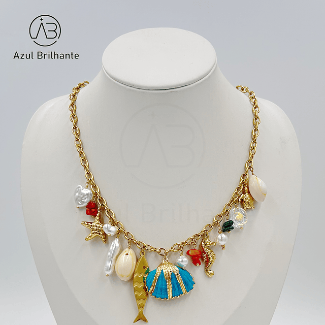 Colar de Tema Marinha 