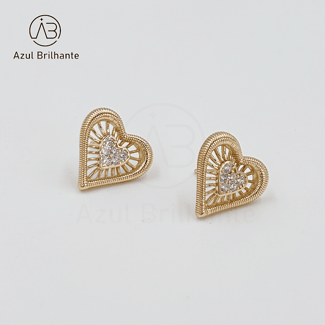 Brincos de Coração 1