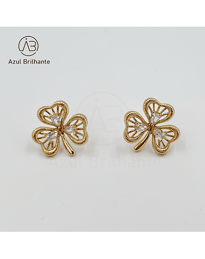 Brincos de 3 Pétalas