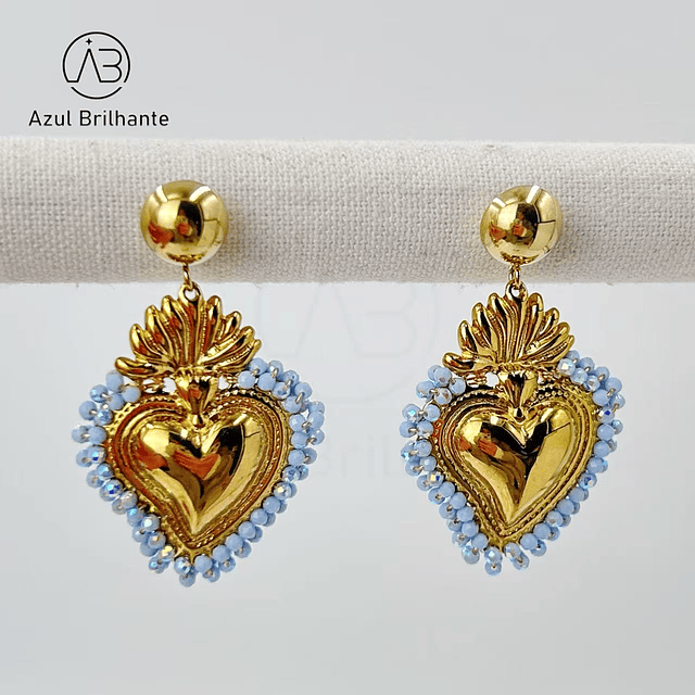 Brincos de Coração 4