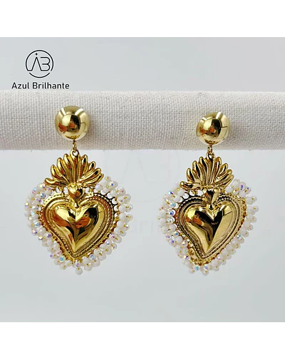 Brincos de Coração